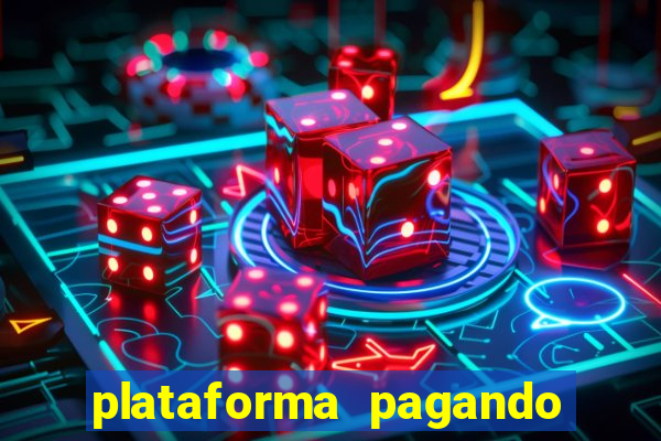 plataforma pagando no cadastro